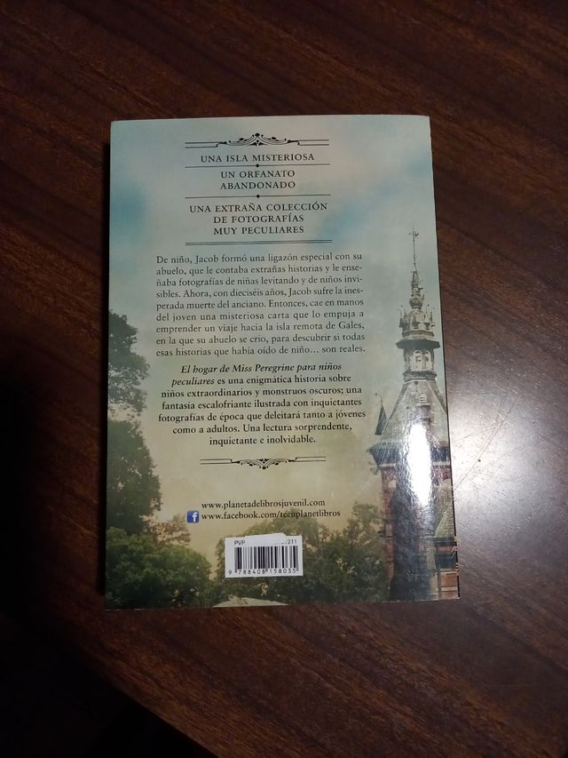 El hogar de Miss Peregrine para niños peculiares