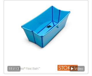 bañera plegable stokke