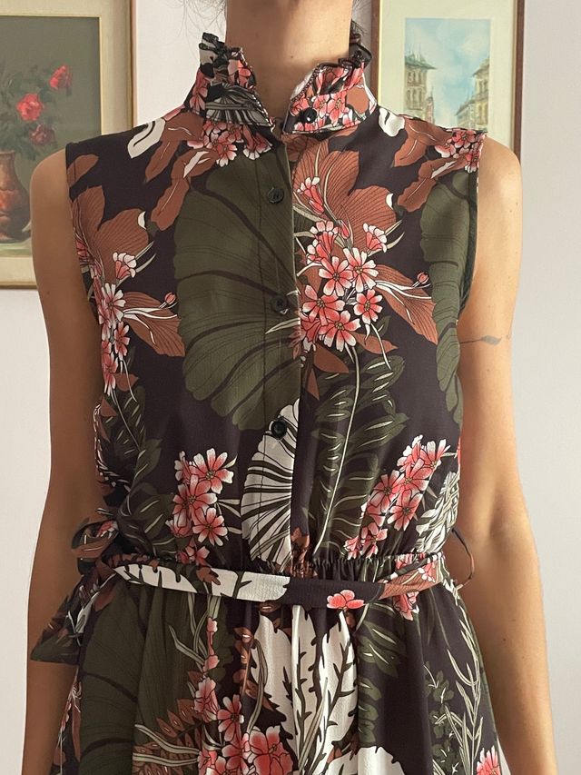 abito estivo con gonna lunga