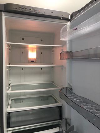 vendo preciosa nevera inox de 2 metros de alto 