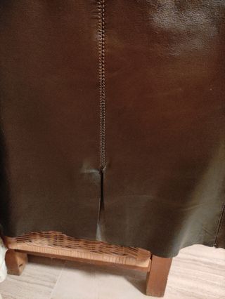 Falda piel Vero Moda color negro