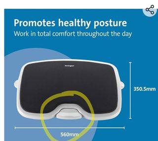 kensington Reposapiés de escritorio