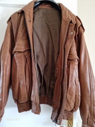 Cazadora hombre de  piel ovino