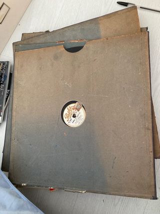 Discos Pathé pizarra  diferentes estilos