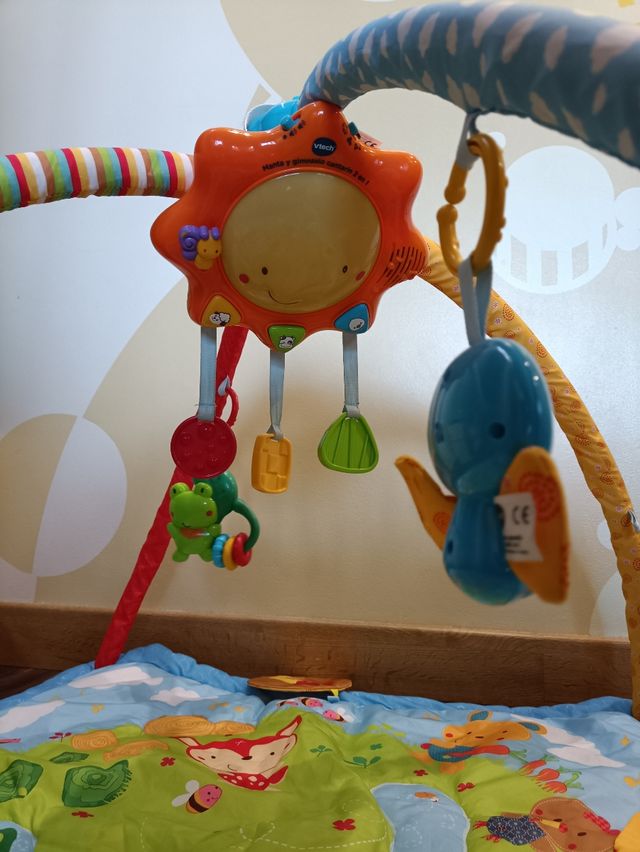 Mantita y gimnasio cantarín Vtech