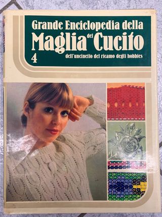 8 volumi di maglia, cucito, uncinetto e ricamo