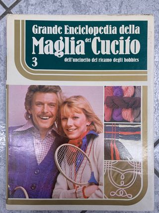8 volumi di maglia, cucito, uncinetto e ricamo