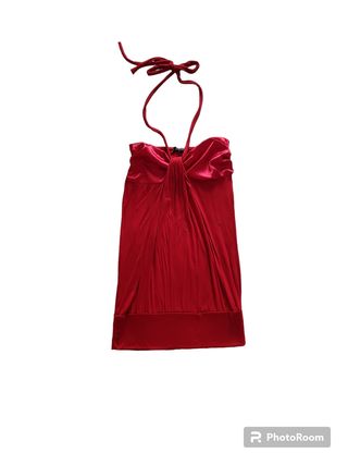 Precioso vestido rojo, talla S