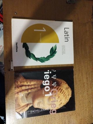 Libros latín y griego