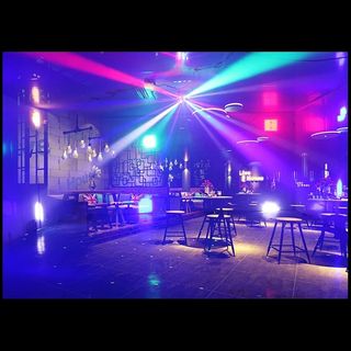 ✅️Luz laser cabeza movil giratoria 