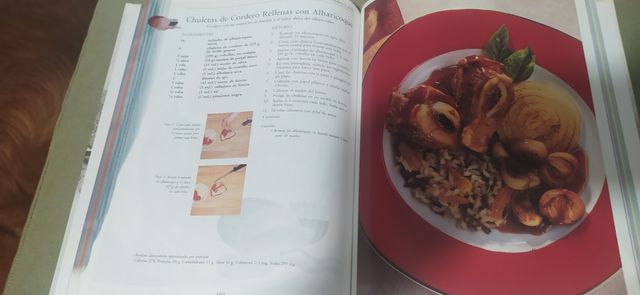 Libro de recetas ilustrado