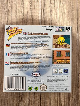 Tweety’s highflying adventure game boy color 