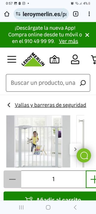 Puerta seguridad Infantil