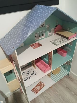 SUPER OFERTA!!! Casa de muñecas de madera