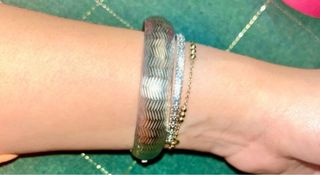 pulsera  Aro plata macisa 925 italiana