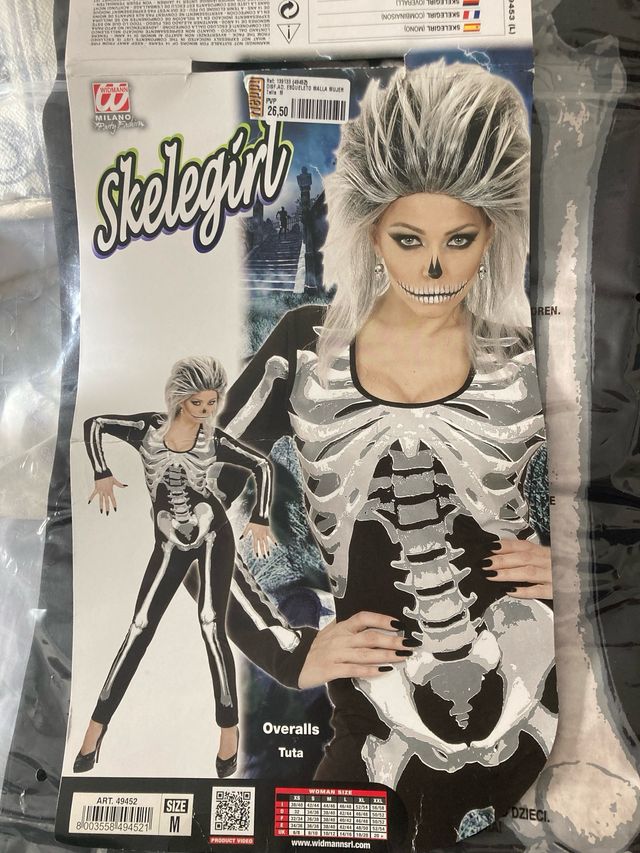 disfraz de calavera mujer