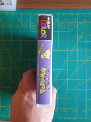 Pokemon edición cristal caja para juego