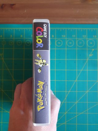 Pokemon edición plata caja juego