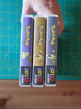 Pokemon lote de cajas para videojuegos