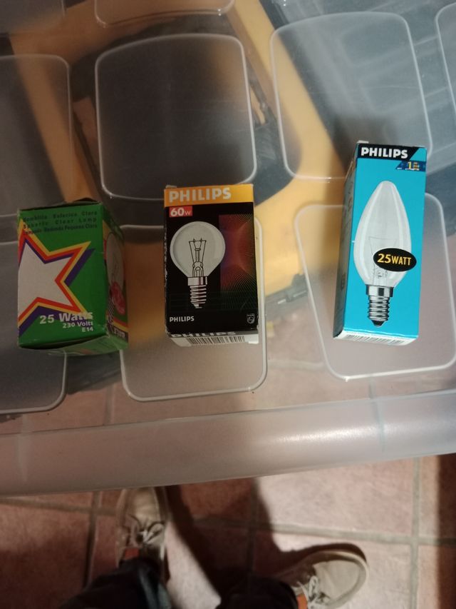 bombillas nuevas a 1 €