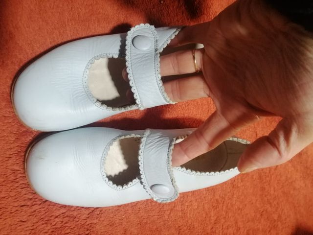 ZAPATOS NIÑA AZUL CIELO N° 29 