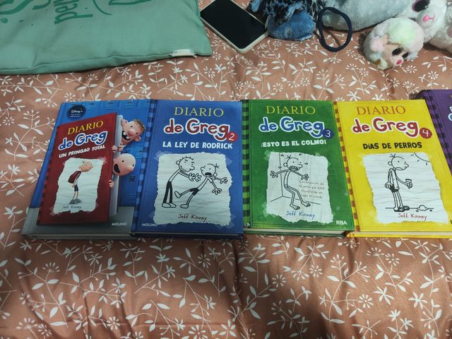 el diario de Greg 1,2,3,9y 10