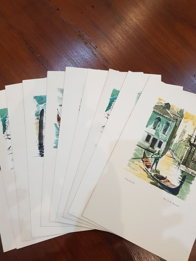 10 Menù vintage da collezionismo