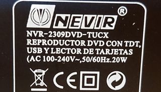 lector dvd para Nevir
