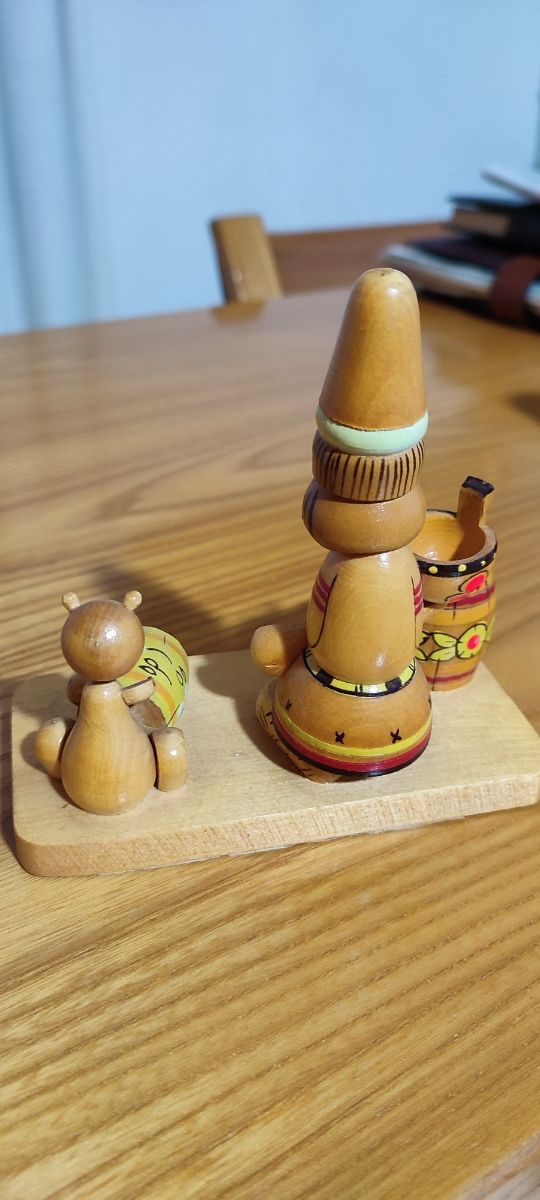 Matrioska giocattolo russo antico 