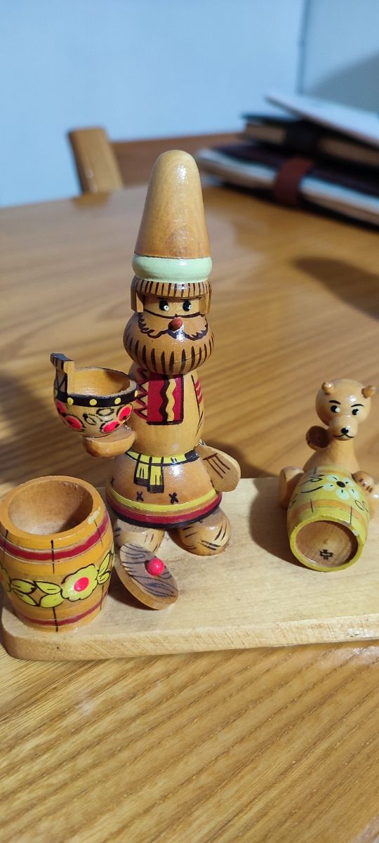 Matrioska giocattolo russo antico 