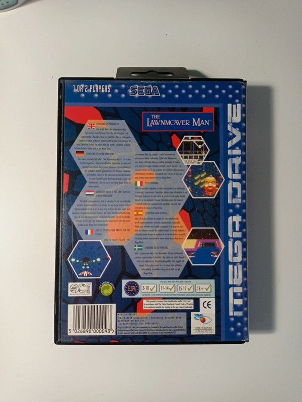 The Lawnmower Man -Il Tagliaerbe Sega Mega Drive