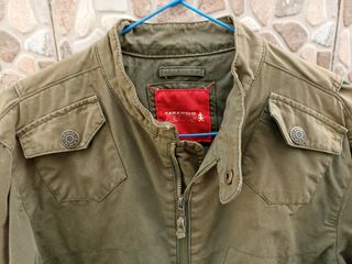 Jaqueta de hombre Caramelo tipo tejana, verde