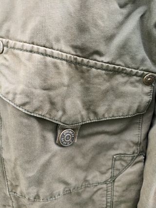 Jaqueta de hombre Caramelo tipo tejana, verde