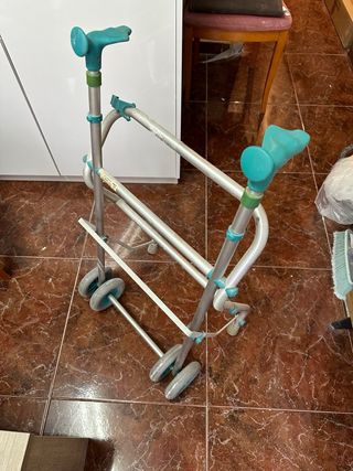 taca taca andador adulto plegable
