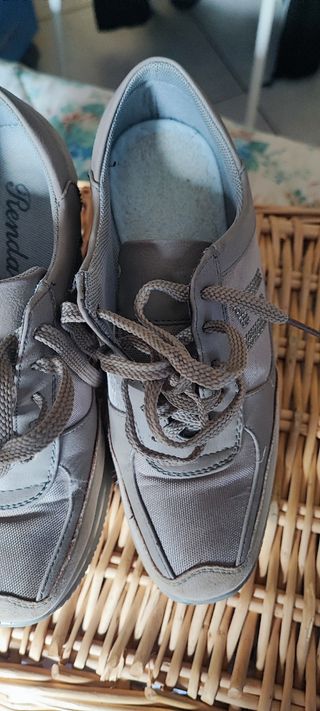 Scarpe donna ginnastica con rialzo n36