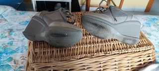 Scarpe donna ginnastica con rialzo n36