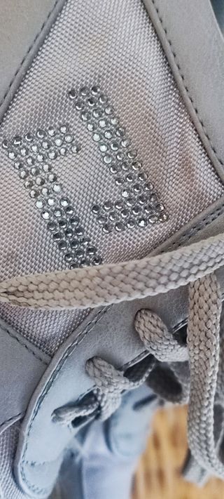 Scarpe donna ginnastica con rialzo n36