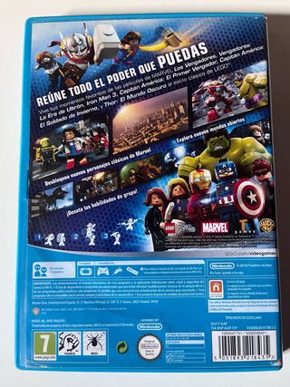 juego Wii U Vengadores Marvel 