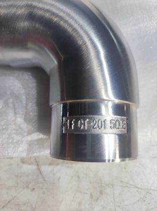 Codo inoxidable barandilla