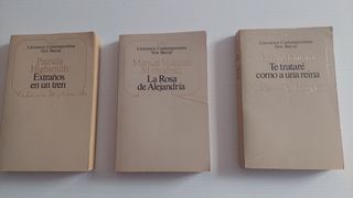 3 libros de Literatura contemporanea