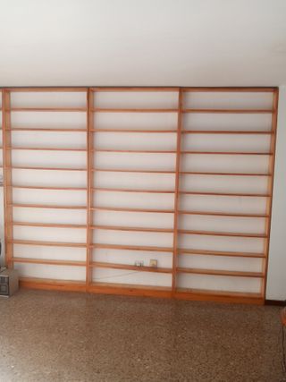 estanterías madera pino