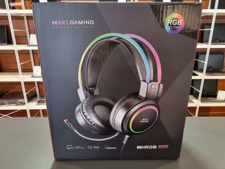 Auriculares GAMING RGB con micrófono