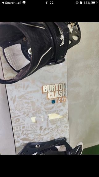 equipo snowboard Burton