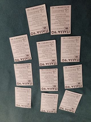 11 Cromos ITALIA 90⚡️PANINI⚡ Argentina ⚡️Mundial f