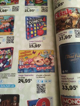 Juego de mesa Operación