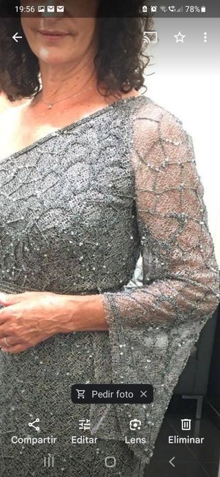 Vestido largo fiesta Rosa Clara colección Cocktel.