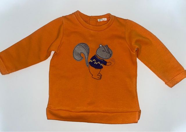 Sudadera bebe Benetton 6-9 meses