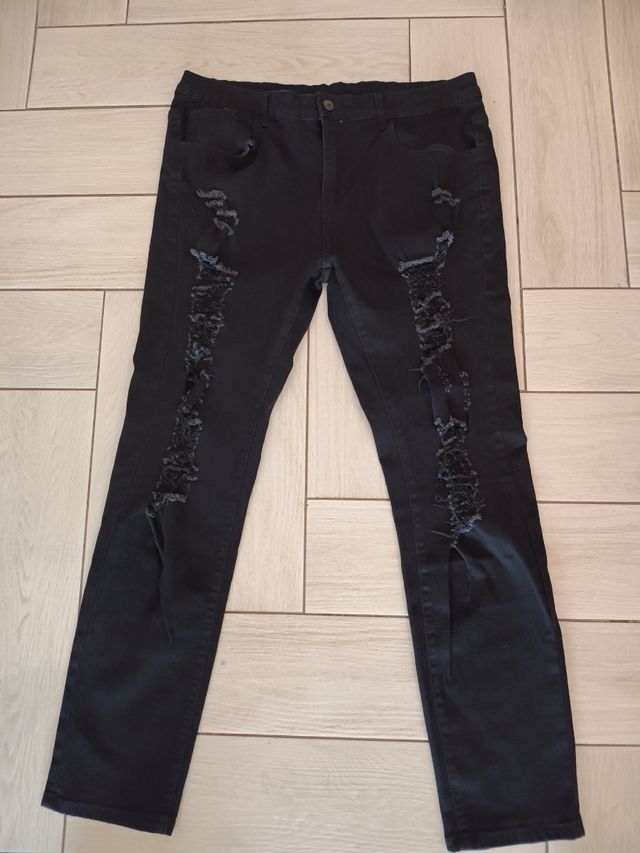 Jeans uomo nero