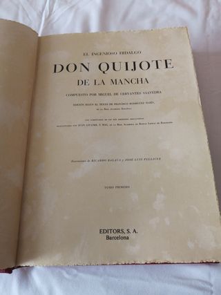 LIBROS DON QUIJOTE DE LA MANCHA
