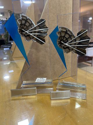 Trofeo de Dardos 2 unidades